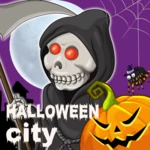 halloween city android application logo